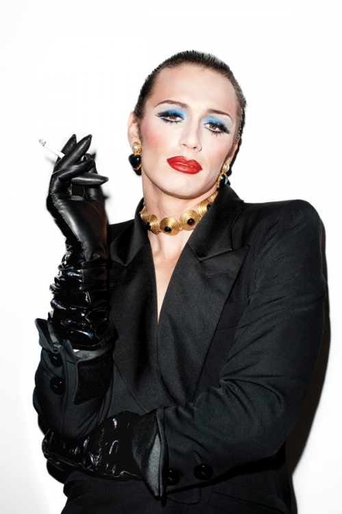 James Franco in drag